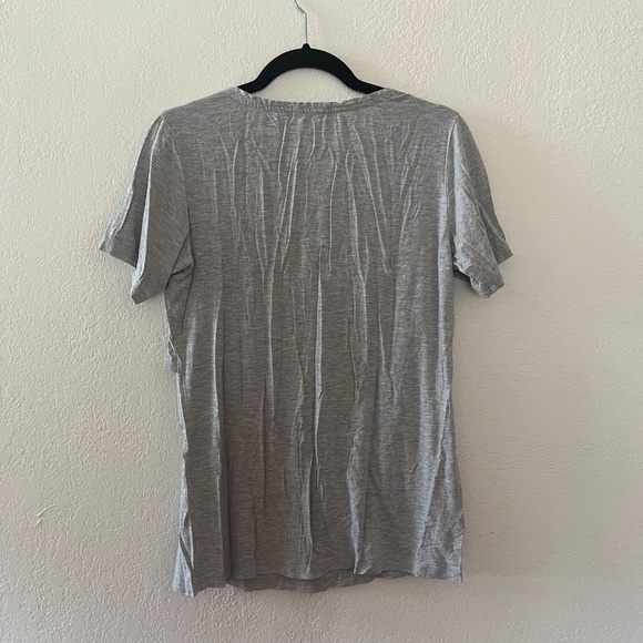 Set of 3 Maternity Nursing t-shirts Black, Blush, Gray - Picture 9 of 10